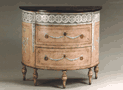 Demi lune chest