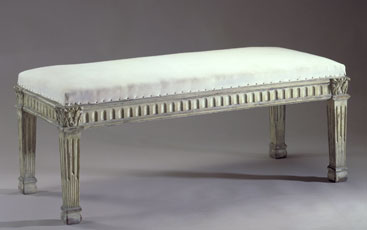Neoclassical banquette